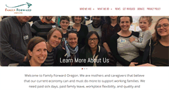 Desktop Screenshot of familyforwardoregon.org